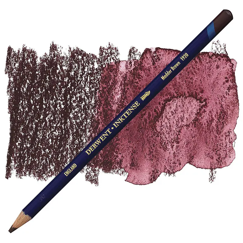 Олівець чорнильний Inktense (1920), Марена коричнева, Derwent