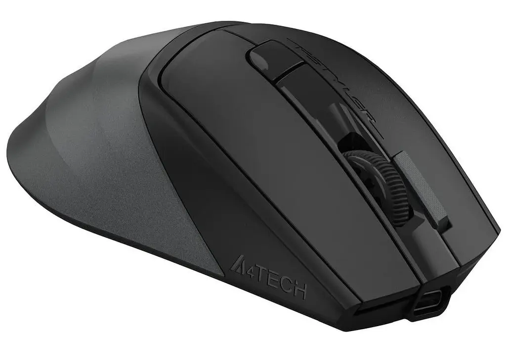 Бездротова миша A4Tech FB45CS Air2 Silent BT/WRL Smoky Grey (FB45CS Air2 Smoky Grey) (FB45CS Air2 (Stone Grey)) - фото 5