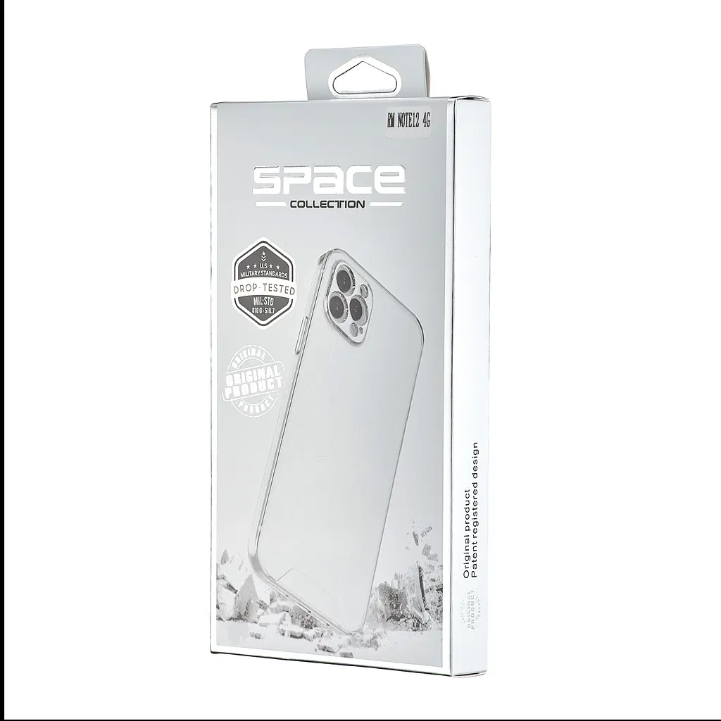 Чохол Space Collection Xiaomi Redmi Note 12 4G Transparent - фото 2