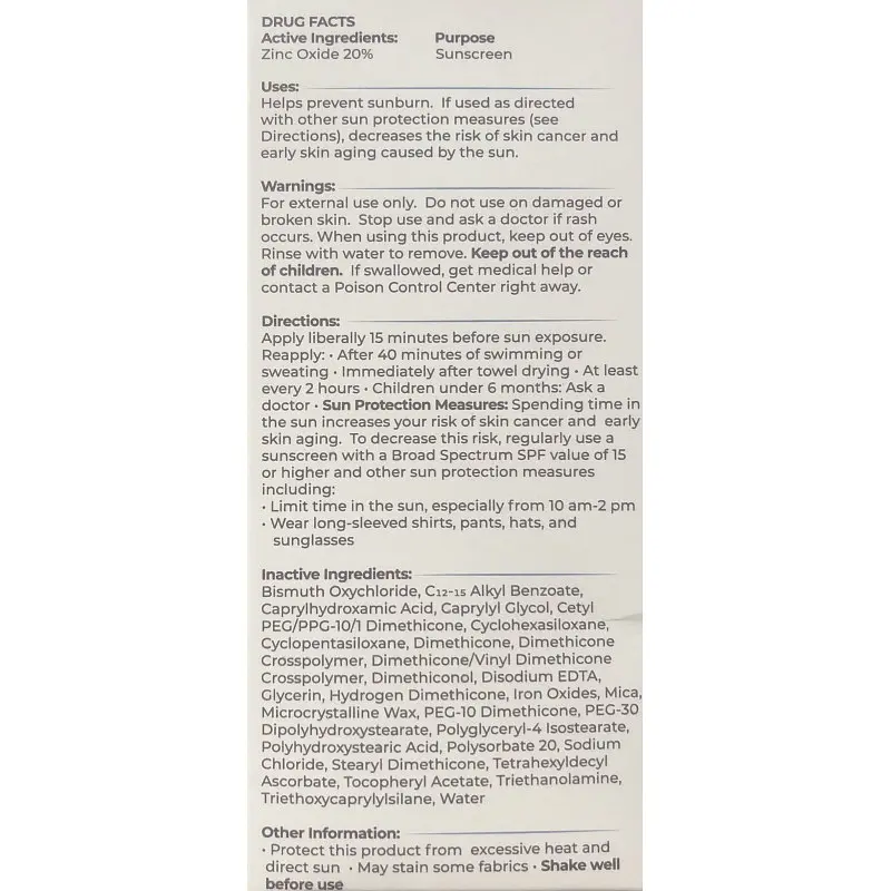 Крем сонцезахисний для обличчя та тіла TiZO Ultra Zinc Body & Face Non-Tinted SPF 40, 100 г - фото 4