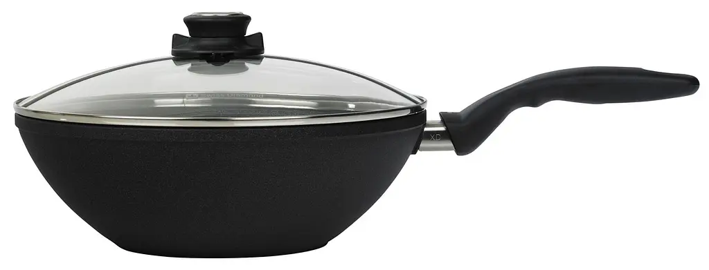 Сковорода Swiss Diamond WOK с крышкой XD Induction 28 см (XD61128ic) - фото 2