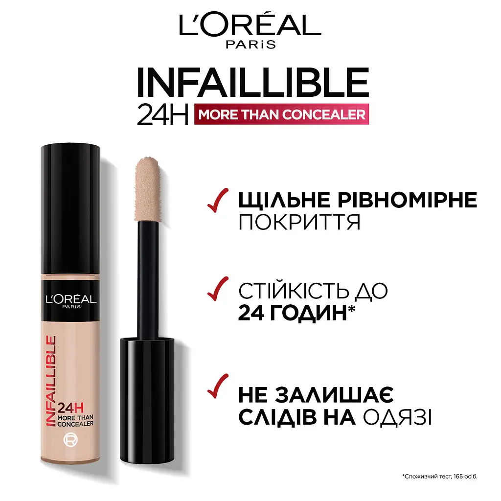 Консилер L'Oreal Paris Infaillible More Than Concealer оттенок 322 Neutral 11 мл (A9704100) - фото 5