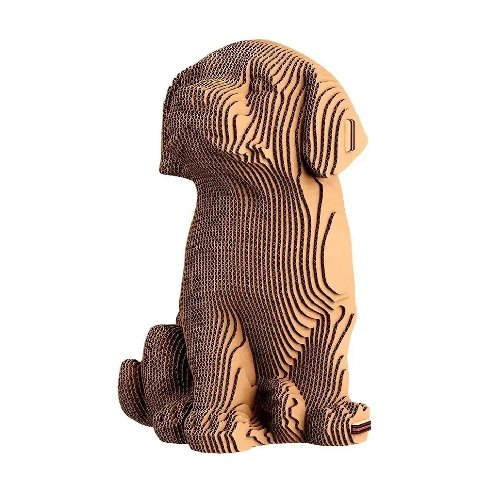 Картонний конструктор 3D Puzzle "PUPPIES TRIO" CARTPUPPIES 227 деталей - фото 10