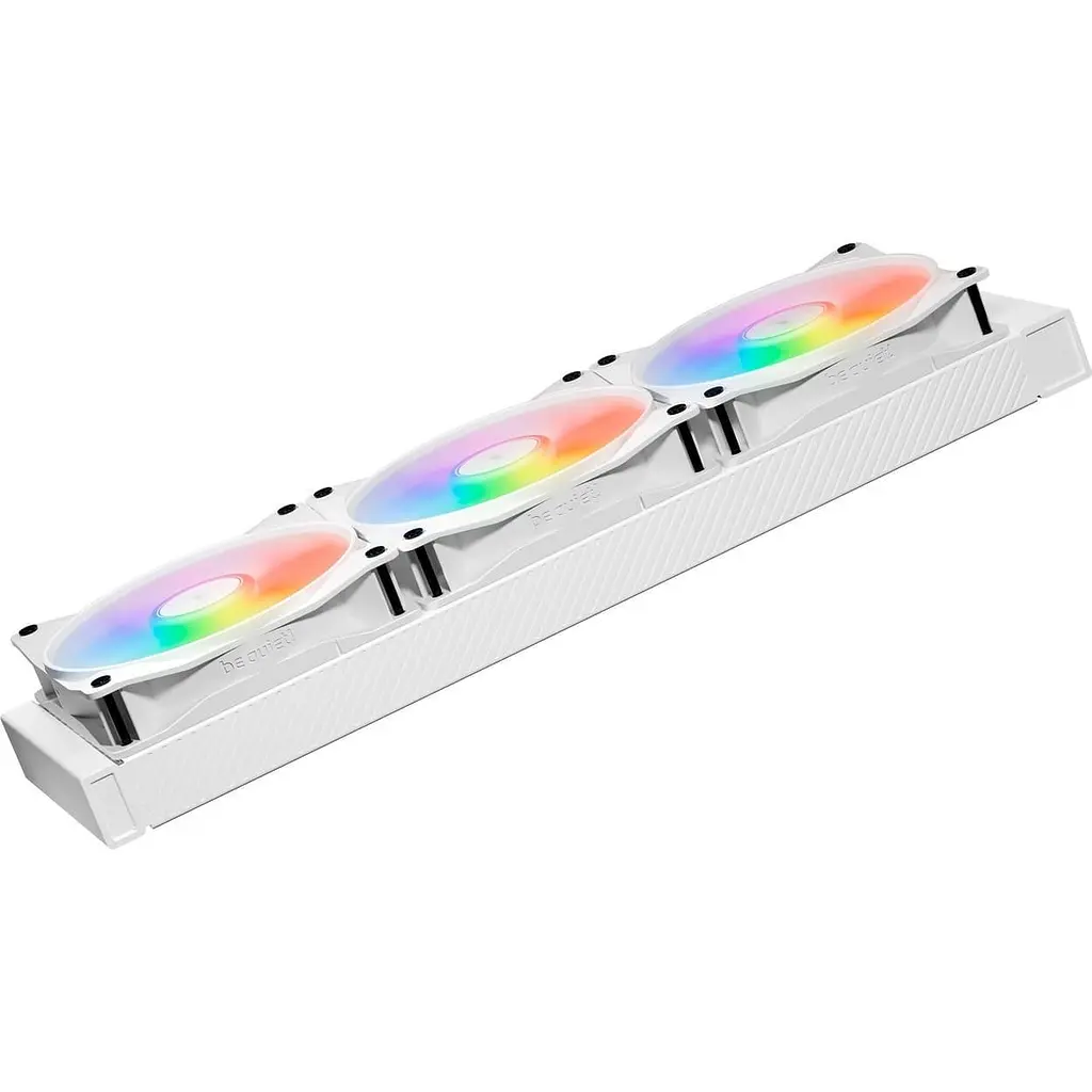 Комплект вентиляторів Be quiet! LIGHT WINGS LX 120mm PWM high-speed білий в комплекті 3 шт.(BL125) (BL125) - фото 3