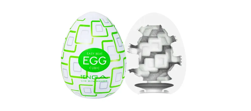 Мастурбатор-яйце Tenga Standard Egg Cubic - фото 2