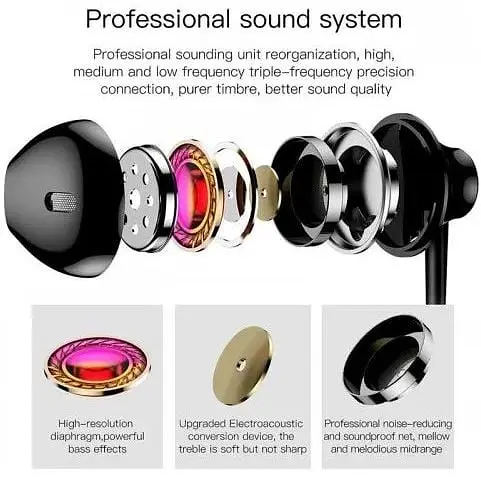 Навушники з мікрофоном Baseus Encok H06 lateral in-ear Wired Earphone (NGH06-C01) чорні - фото 7