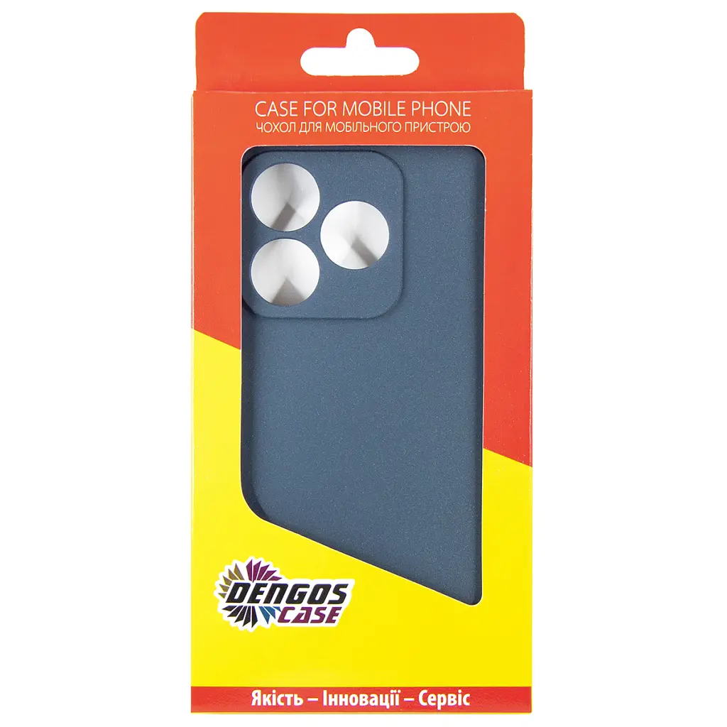 Чохол до мобільного телефона Dengos Carbon Realme C63 Blue (DG-TPU-CRBN-204) - фото 5