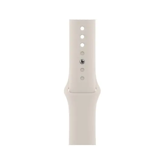 Смарт-годинник Apple Watch Series 7 GPS + Cellular 45mm Silver Stainless Steel with Starlight Sport Band [MKJD3] [62622] - фото 3