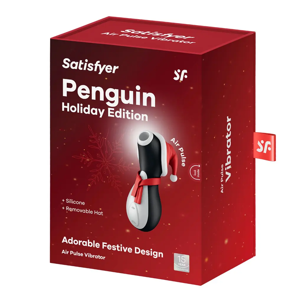 Вакуумний кліторальний стимулятор Satisfyer Penguin Holiday Edition Satisfyer SO8777 95523 - фото 3