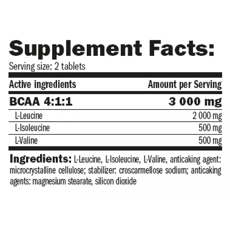 Аминокислота Amix AmixPrо BCAA 4:1:1 150 таблеток - фото 2