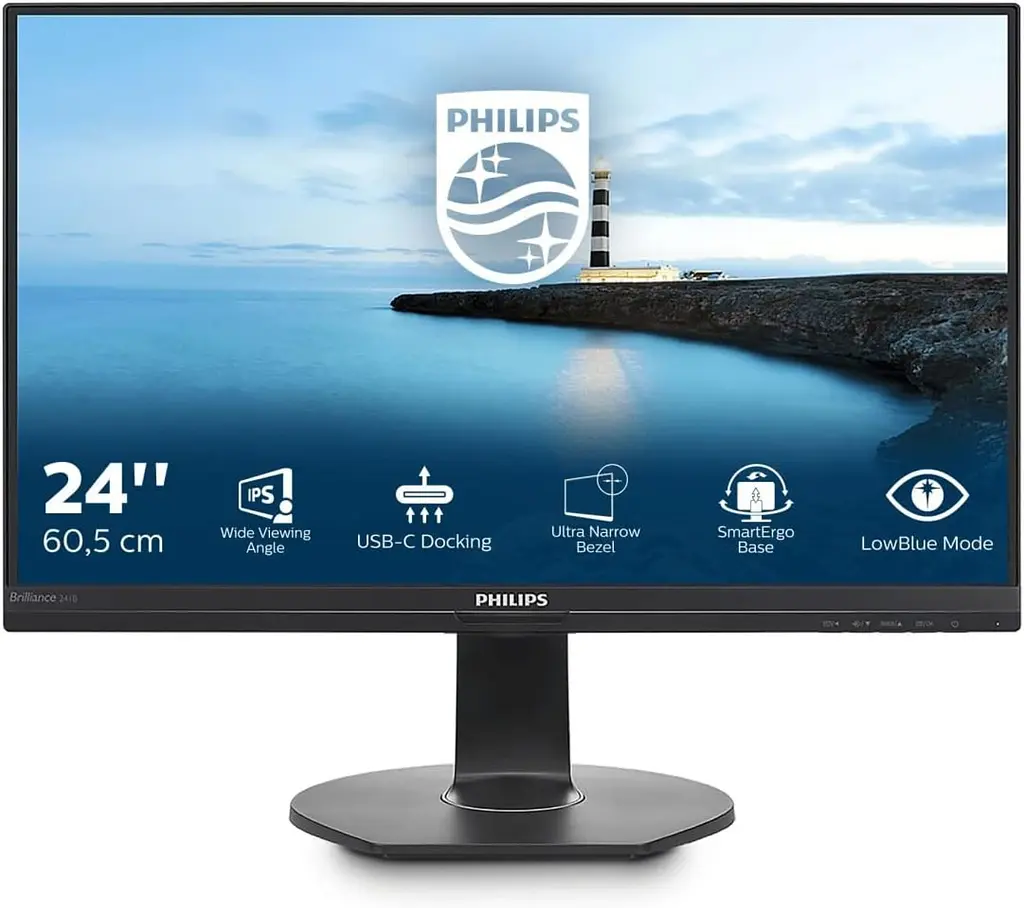 Б/В Монітор Philips 241B7QU 24" FHD HDMI USB-C