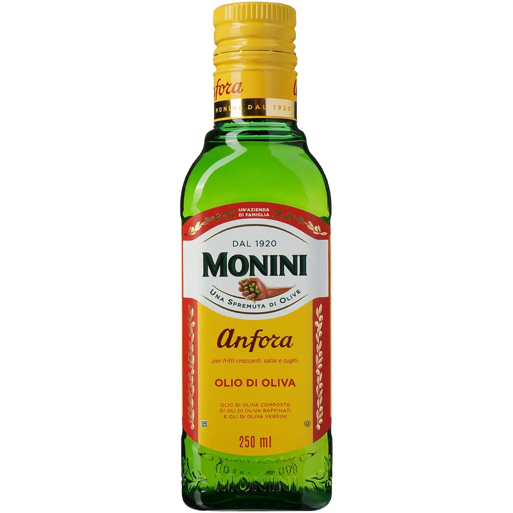 Уцінка. Олія оливкова Monini рафінована Anfora TM Monini 0.25 л - фото 2