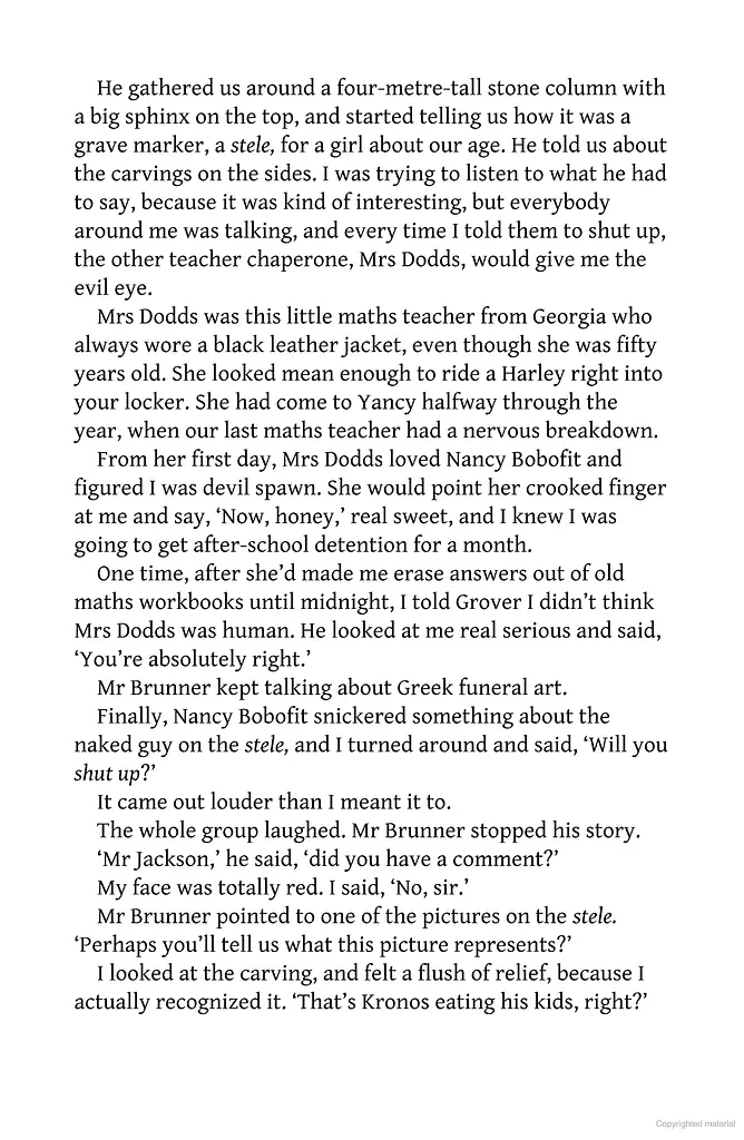 Percy Jackson and the Lightning Thief. Book 1 - фото 10
