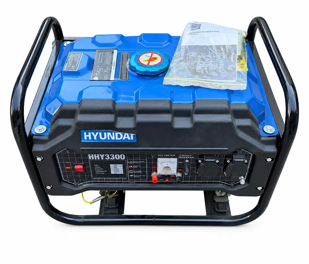 Бензиновий Генератор Hyundai HHY3300 (2.8 – 3.3 кВт) - фото 2