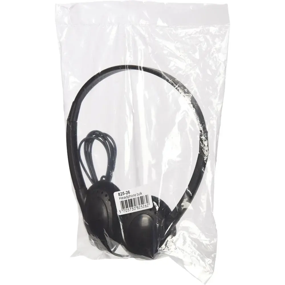 Гарнітура Sandberg MiniJack Headphone Bulk, 3,5мм, Black (825-26) - фото 3