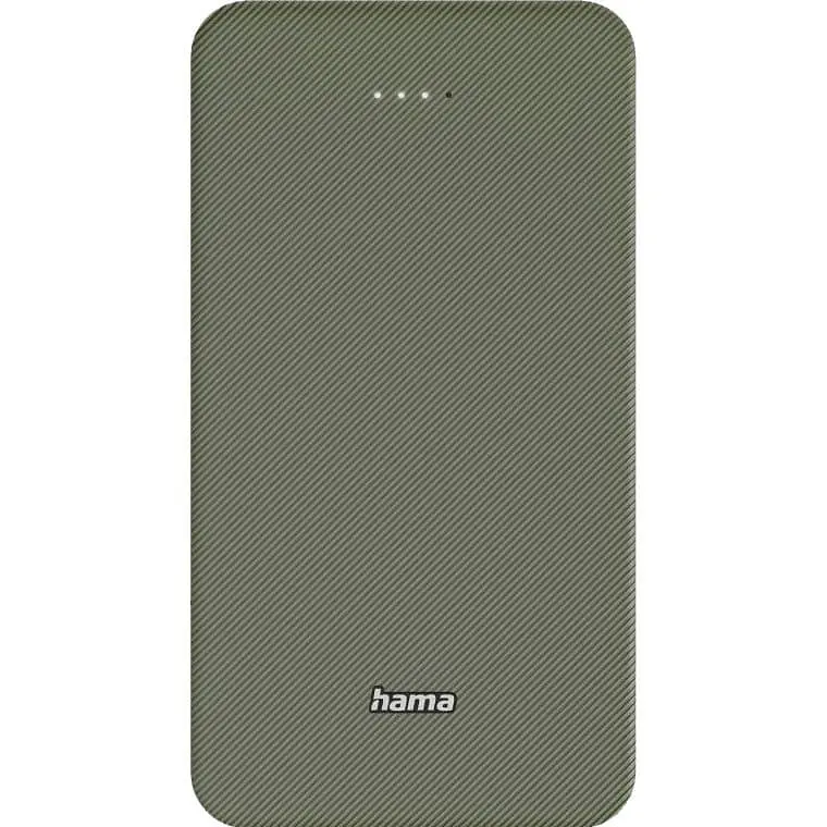 Павербанк Hama Green 20 000 mAh / 15 Вт (00201716) - фото 2