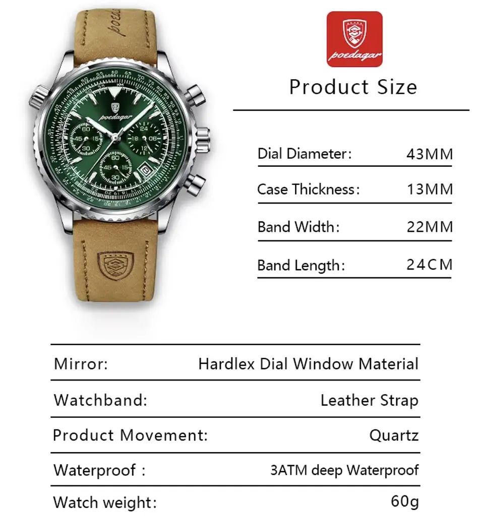 Годинник Poedagar Avalon Limited - фото 9