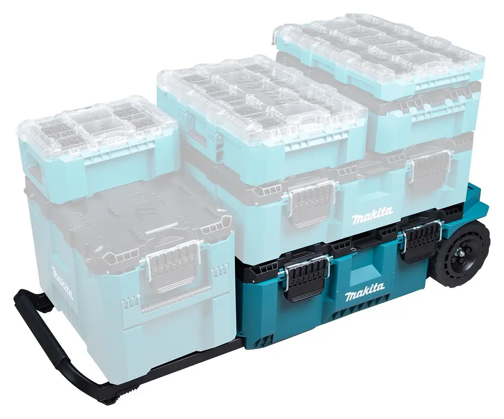 Кейс на колесах з ручкою Rolling Tool Chest системи Makita Maktrak (P-91001) - фото 7