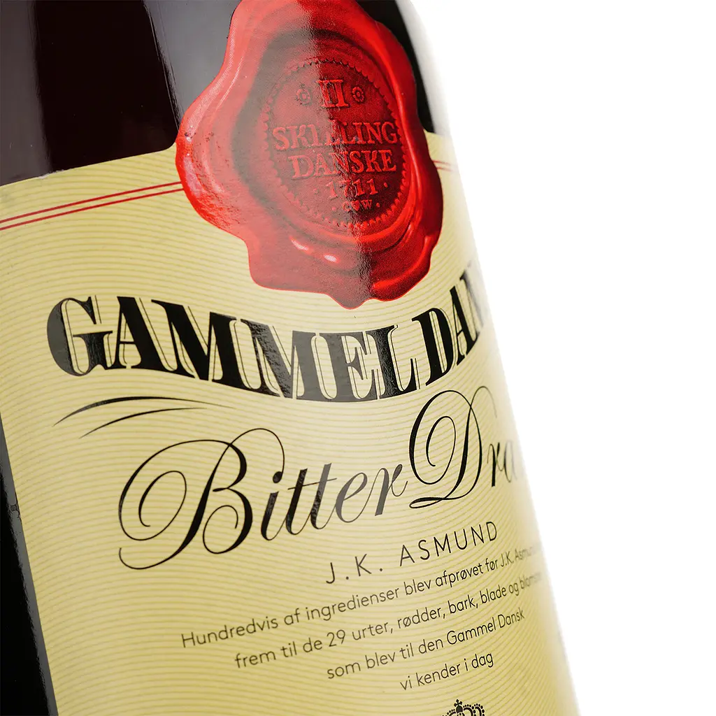 Настоянка Gammel Dansk Bitter Dram, 38%, 0,7 л - фото 3