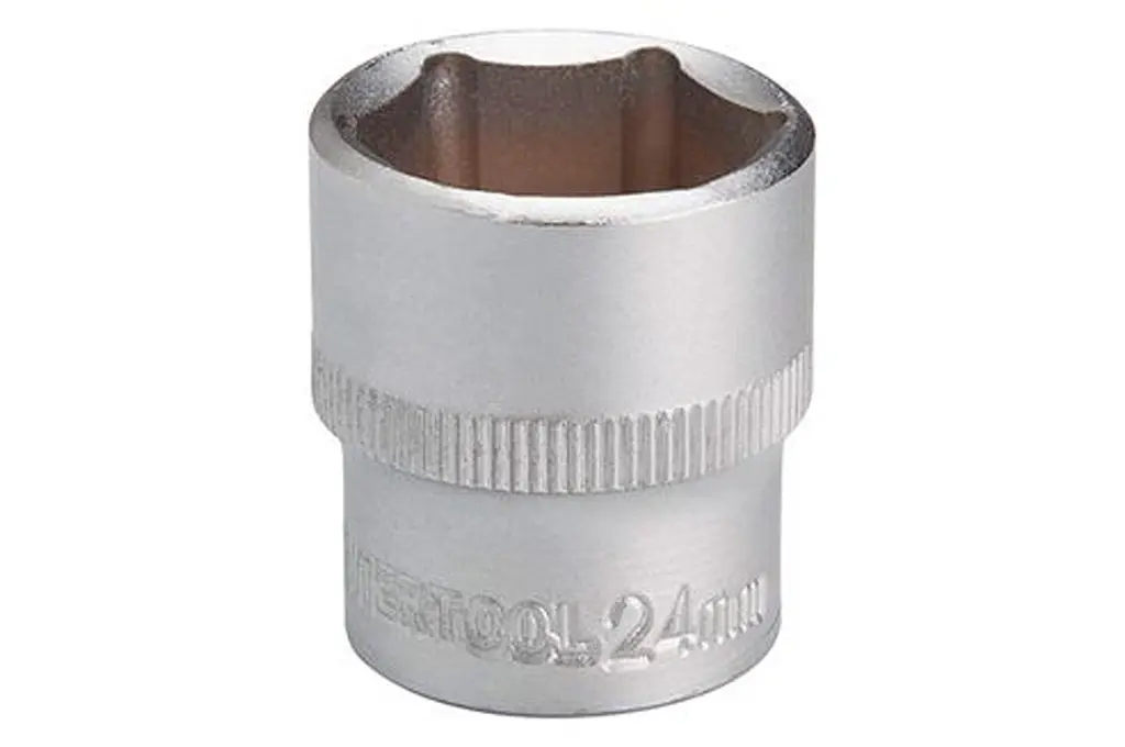 Головка торцевая шестигранная Intertool 24мм x 1/2" матовая - фото 2