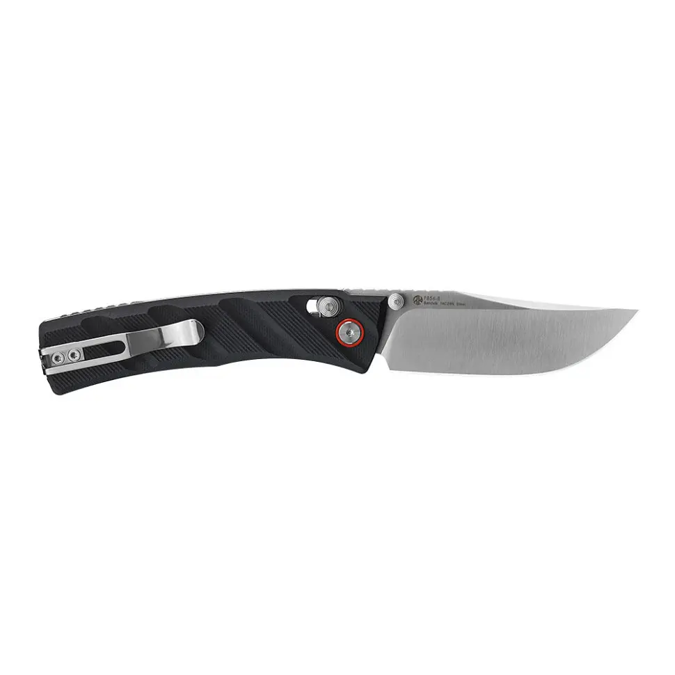 Ніж складаний кишеньковий Ruike P856-B, (7.9 см) 14C28N/G10 чорний - фото 3