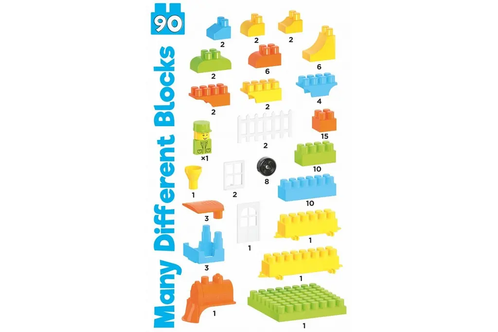 Конструктор Building Blocks 90 елементів 6542 Технок (4823037606542) - фото 6