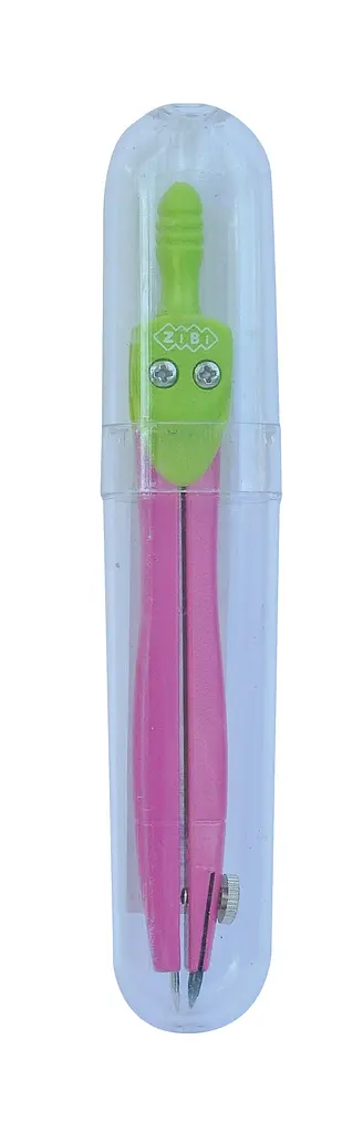 Циркуль ZiBi Start Neon Mix в твердому футлярі 12 шт. (ZB.5320NN-99) - фото 5