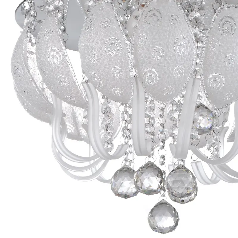 Люстра Brille потолочная хрустальная торт E14 CH (BCL-457C/3) - фото 3