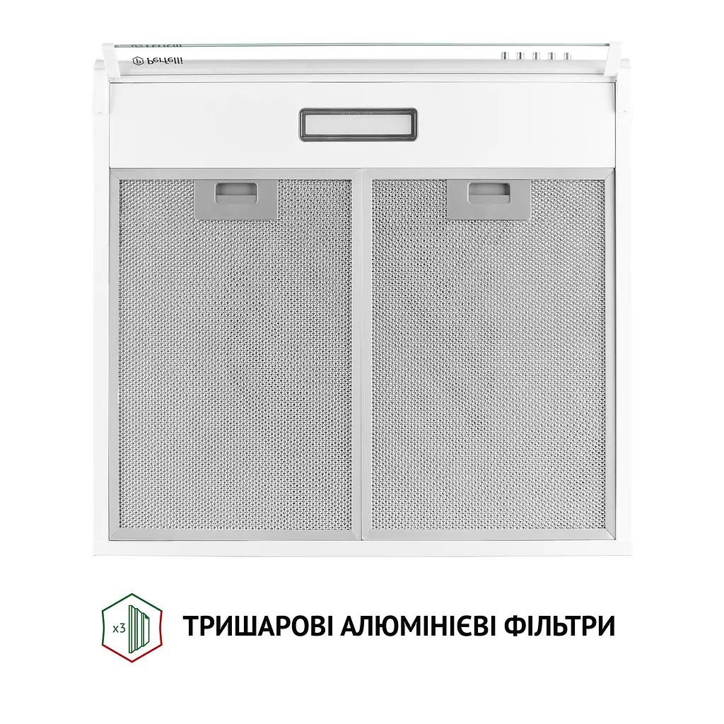 Витяжка плоска PERFELLI PL 5144 W LED - фото 7