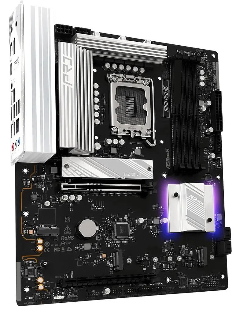 Материнська плата AsRock B860 Pro RS (B860 Pro RS) (Socket 1851, Intel B860, ATX) - фото 2