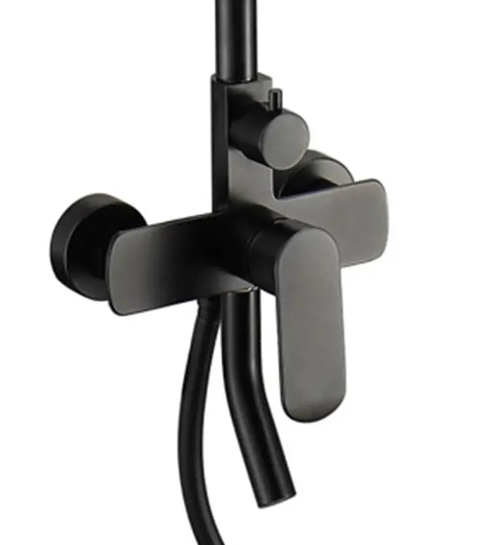 Душова система Dusel Dallas Black (275307000), Чорний матовий - фото 2