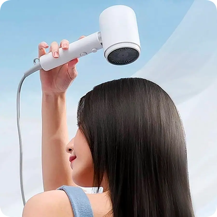 Фен ShowSee Hair Dryer A10 1800W белый - фото 8