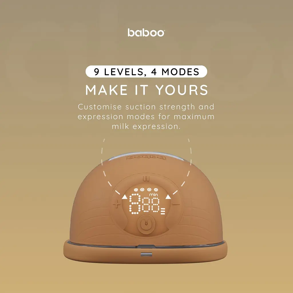 Молоковідсмоктувач Baboo електричний портативний какао - фото 3