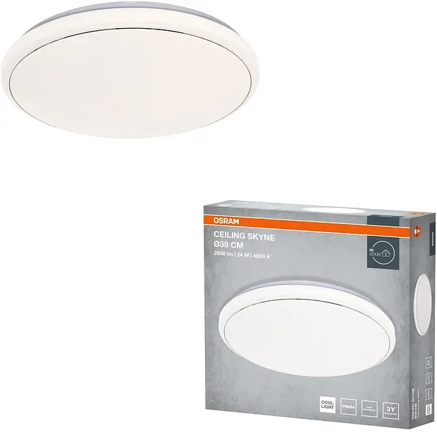 Osram Світильник накладний CEILING SKYNE 380мм Round 24Вт 4000K - фото 3