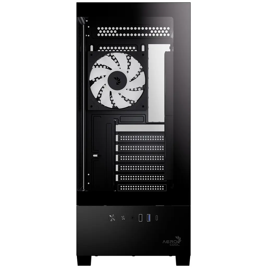 Корпус AeroCool P500D Digi-G-BK-v1 Black (ACCM-PN07033.11) - фото 6