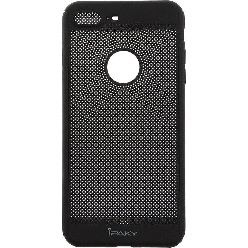 Чохол-накладка iPaky 360 Mesh PC Heat Dissipation cover case 3 in 1 iPhone 7 Plus Black - фото 3