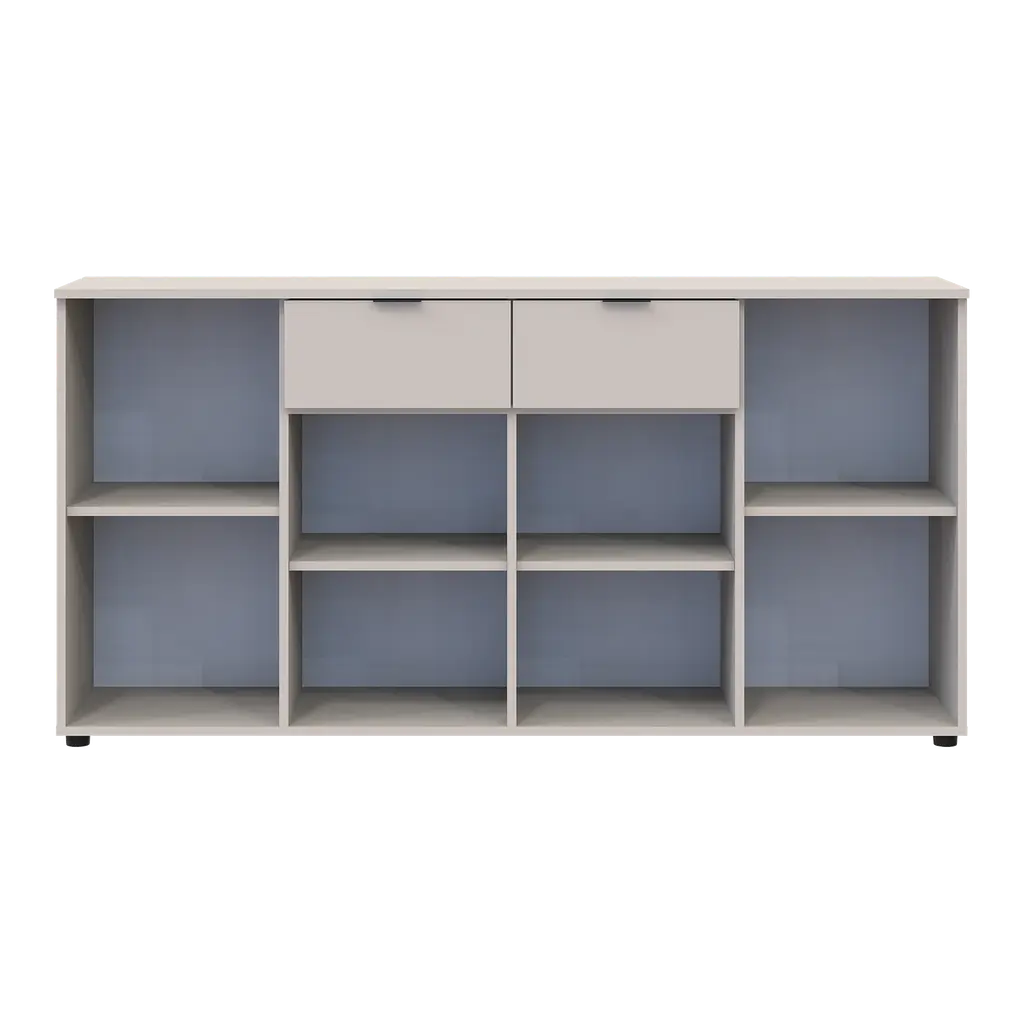 Комод Doros Рон 7 4 фасада 2 ящика Кашемир 160х38х81 см (41516049) - фото 4