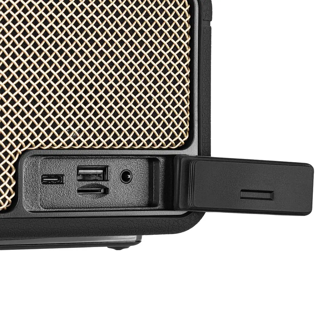 Портативна колонка 2E SoundLegend Black 80 Вт, BT 5.3, TWS, FLAC, MP3, WAV, EQ, Power Bank, IPX6, RGB - фото 7
