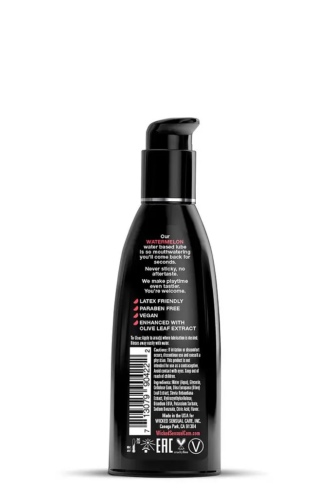 Лубрикант Wicked зі смаком освіжаючого кавуна 60 ml - фото 2