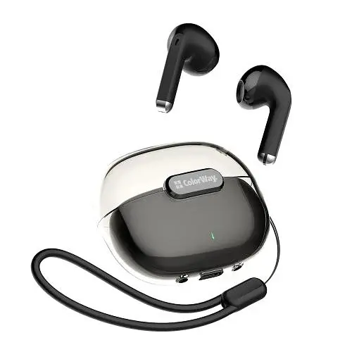 Навушники бездротові Earbuds TWS 2, Black ColorWay teh0020138 - фото 5