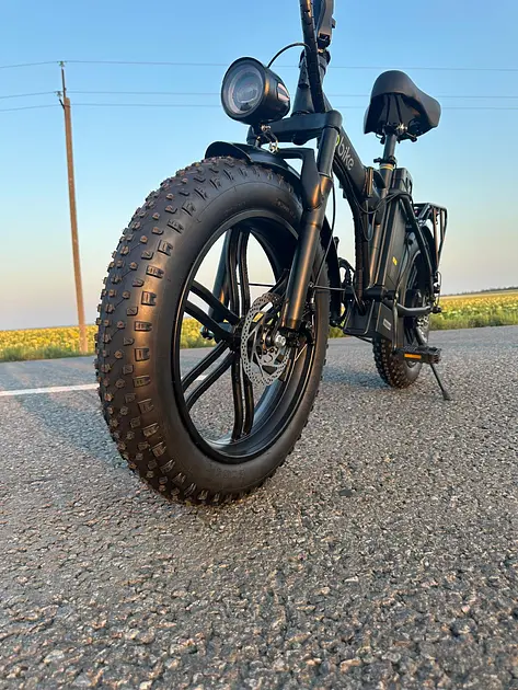 Електровелосипед Evobike Storm 22 дюймів фетбайк складний (1000W, 48V,21Ah) - фото 3