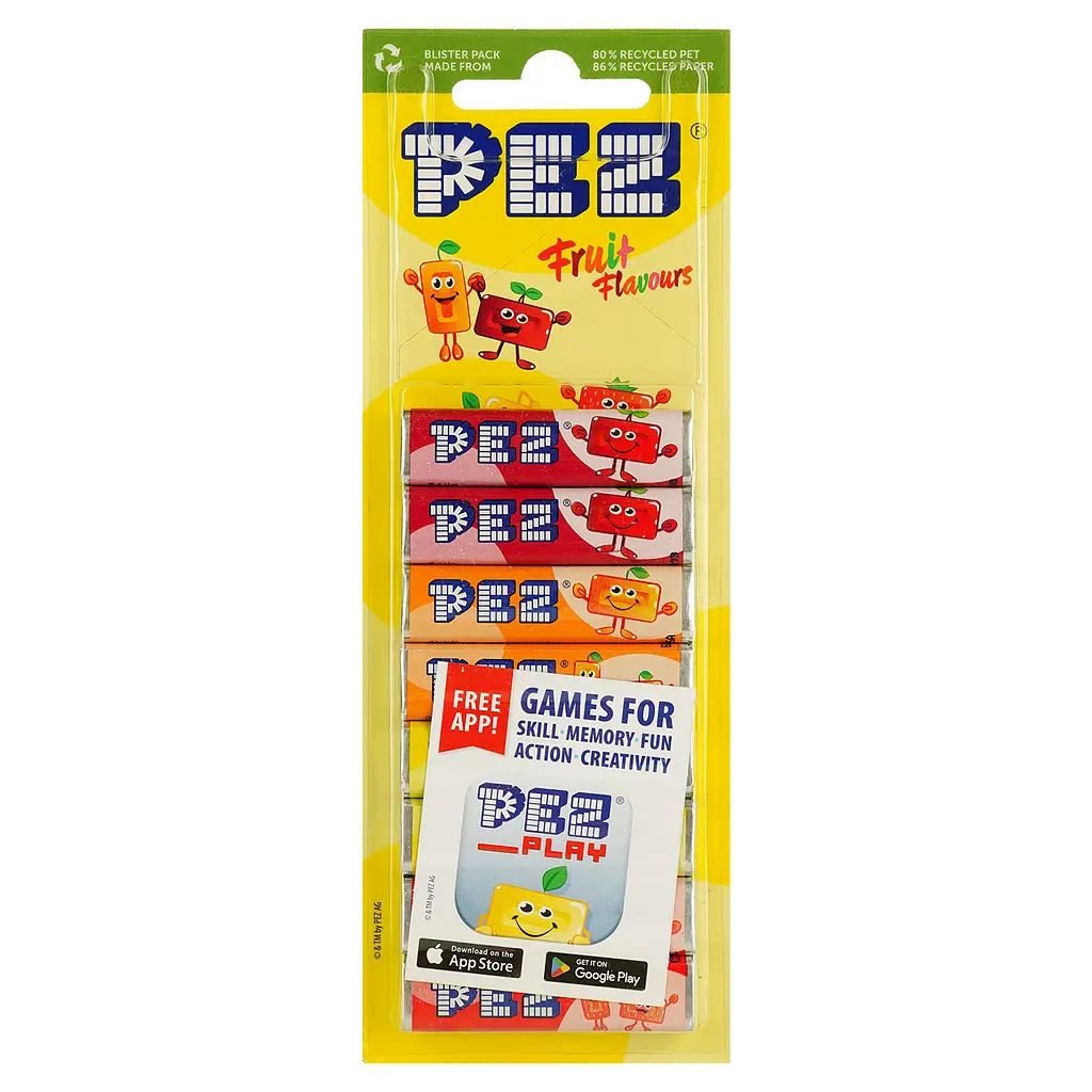 Цукерки фруктові PEZ 8 шт. х 8.5 г - фото 1