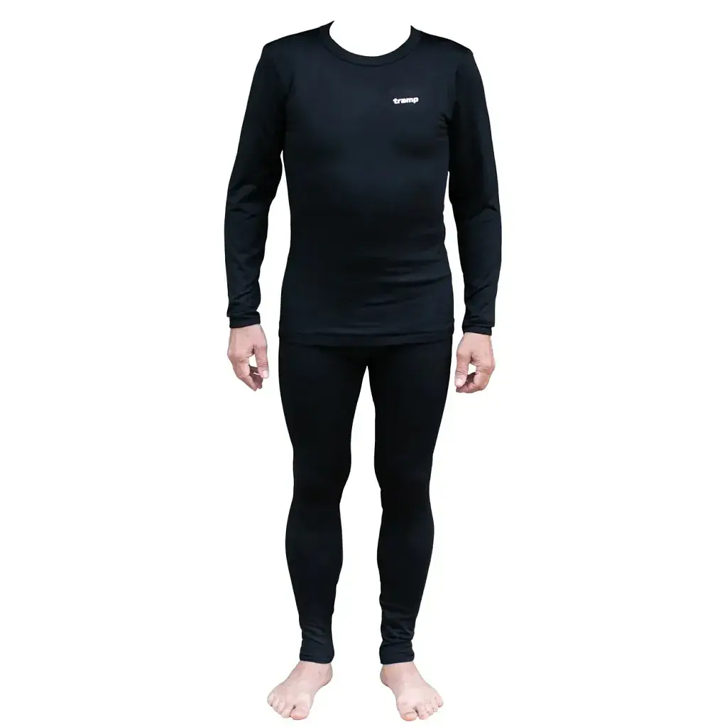 Комплект термобілизни Tramp Warm Soft S/M Black (UTRUM-019-black-S/M) - фото 2