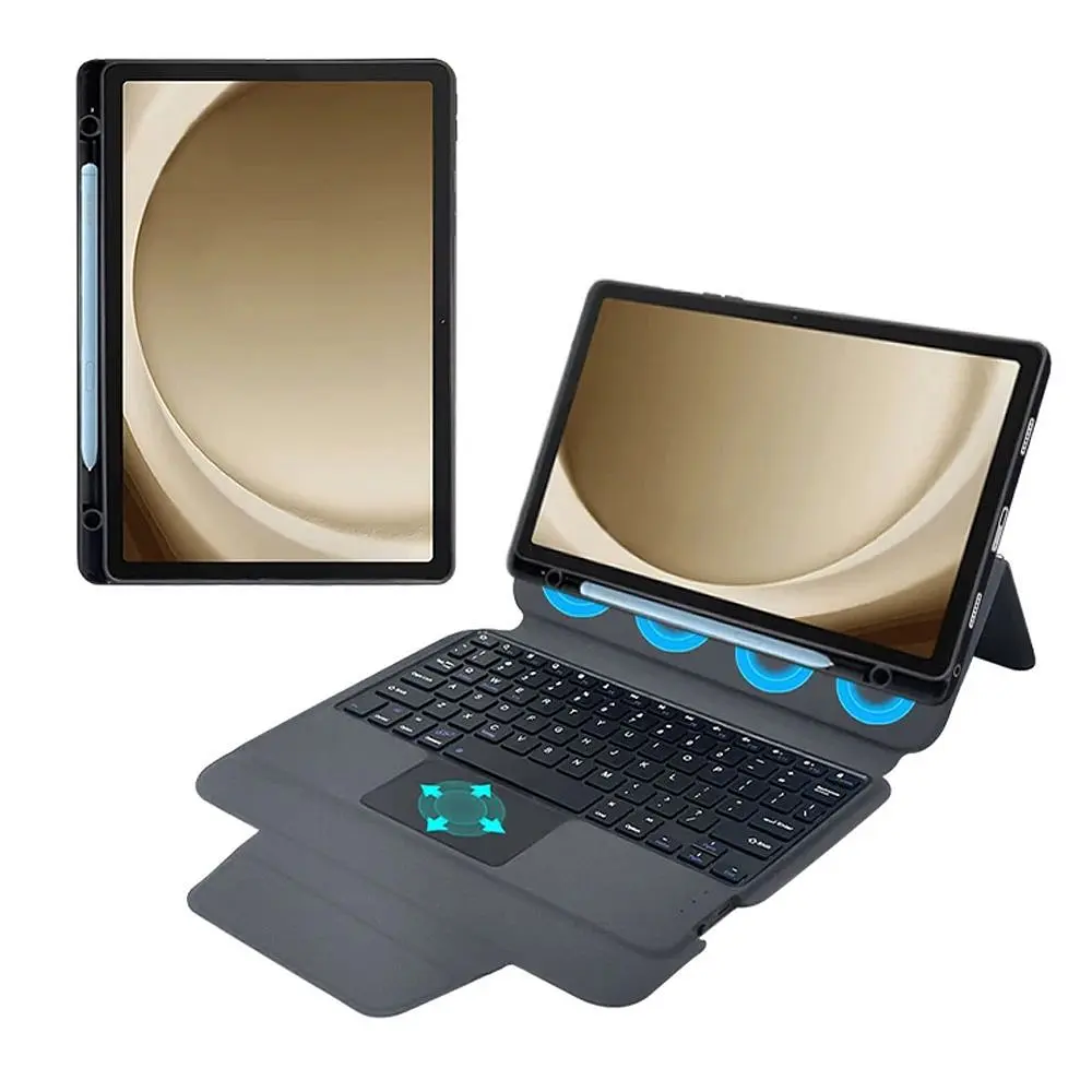 Чохол клавіатура Samsung Galaxy Tab S9 Fe / S9 SM-X510 SM-X516 SM-X518 BlueTooth Keyboard with TP - фото 5