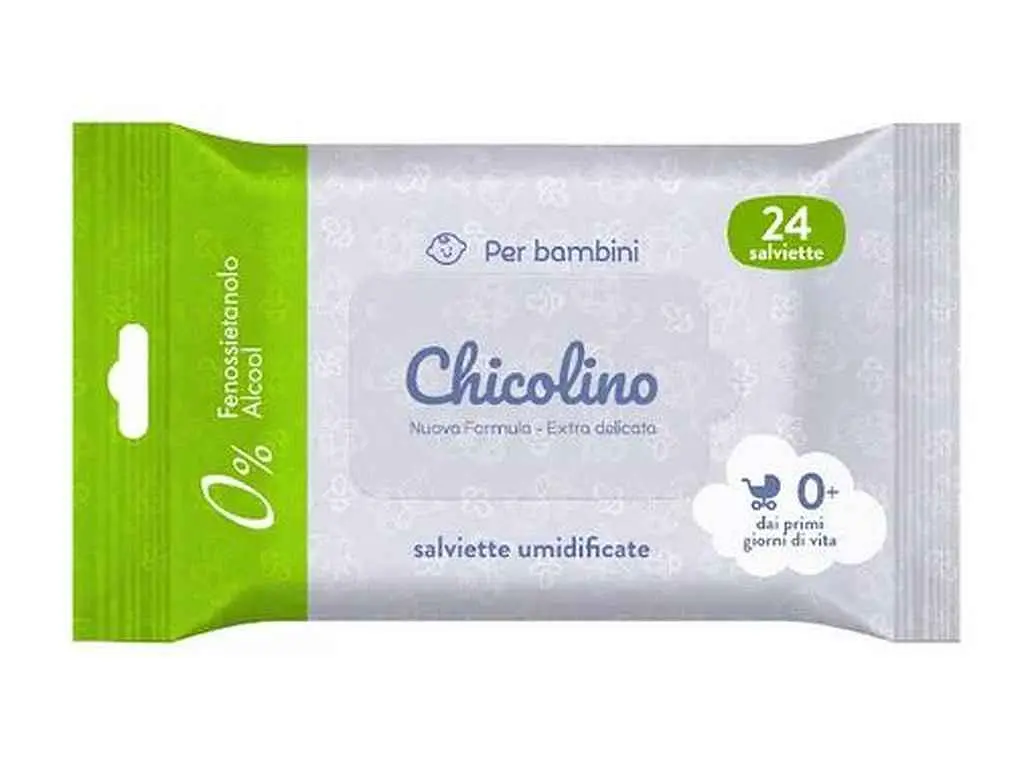 Вологі серветки CHICOLINO ДЛЯ ДІТЕЙ 24шт