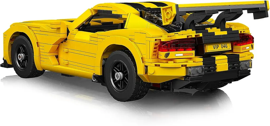 Конструктор машина MOULD KING  DODGE VIPER додж   для дітей та дорослих 1236 деталей - фото 4