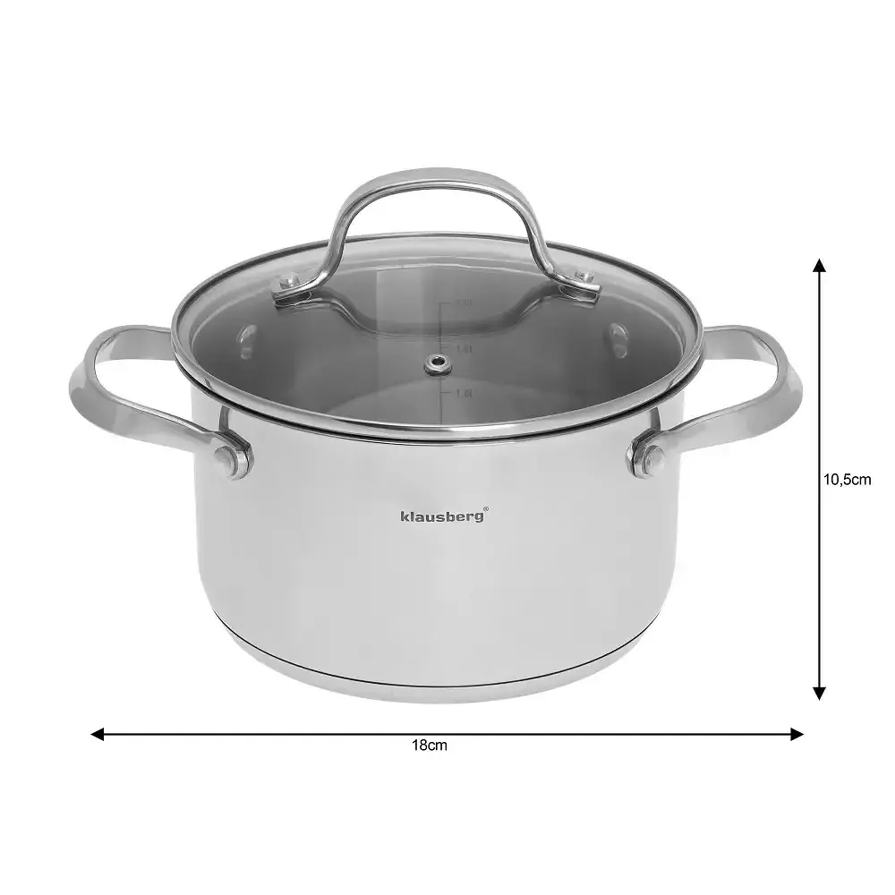 Каструля Klausberg KB-7212 18см 2.5л - фото 3