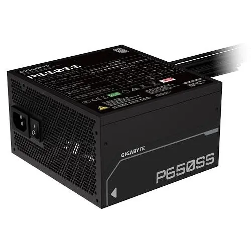 Блок живлення 650 Вт, P650SS, Black, 80+ Silver Gigabyte teh0028976