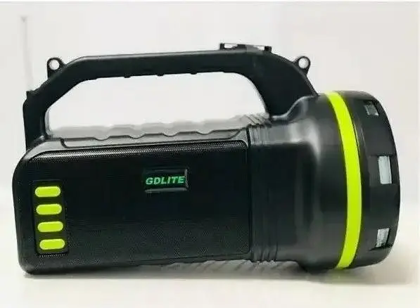 Ліхтар із сонячною батареєю GDLite GD-2000A 10W + Power Bank + 3 лампи + FM + Bluetooth + microUSB (2 режими) - фото 3
