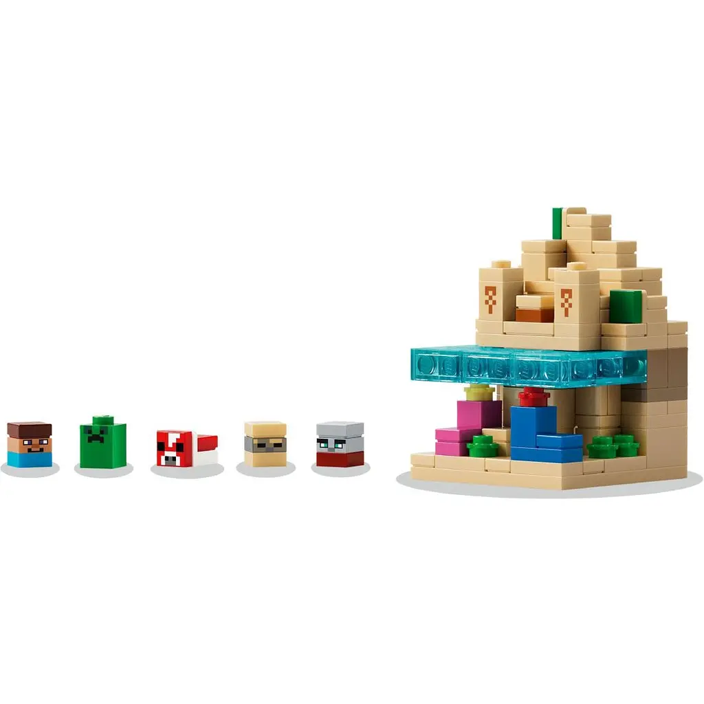 Конструктор LEGO Minecraft Минибиомы 797 деталей (21589) - фото 4